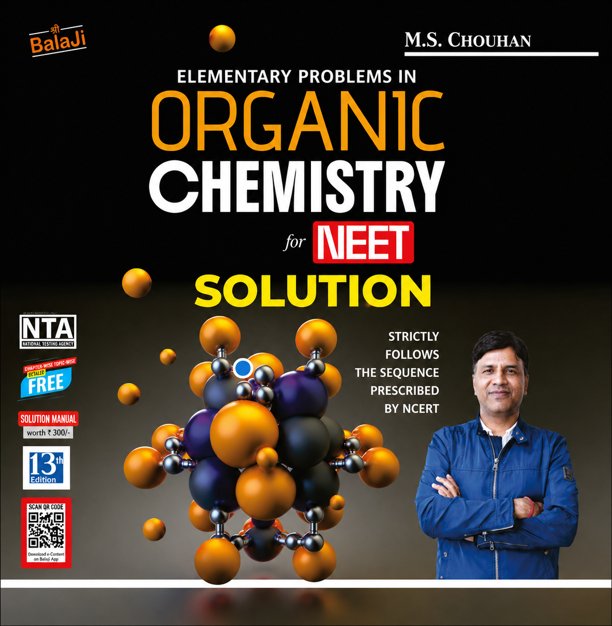 Solution Manual of Elementary Problems in Organic Chemistry (NEET) Only PDF – by M.S. Chouhan