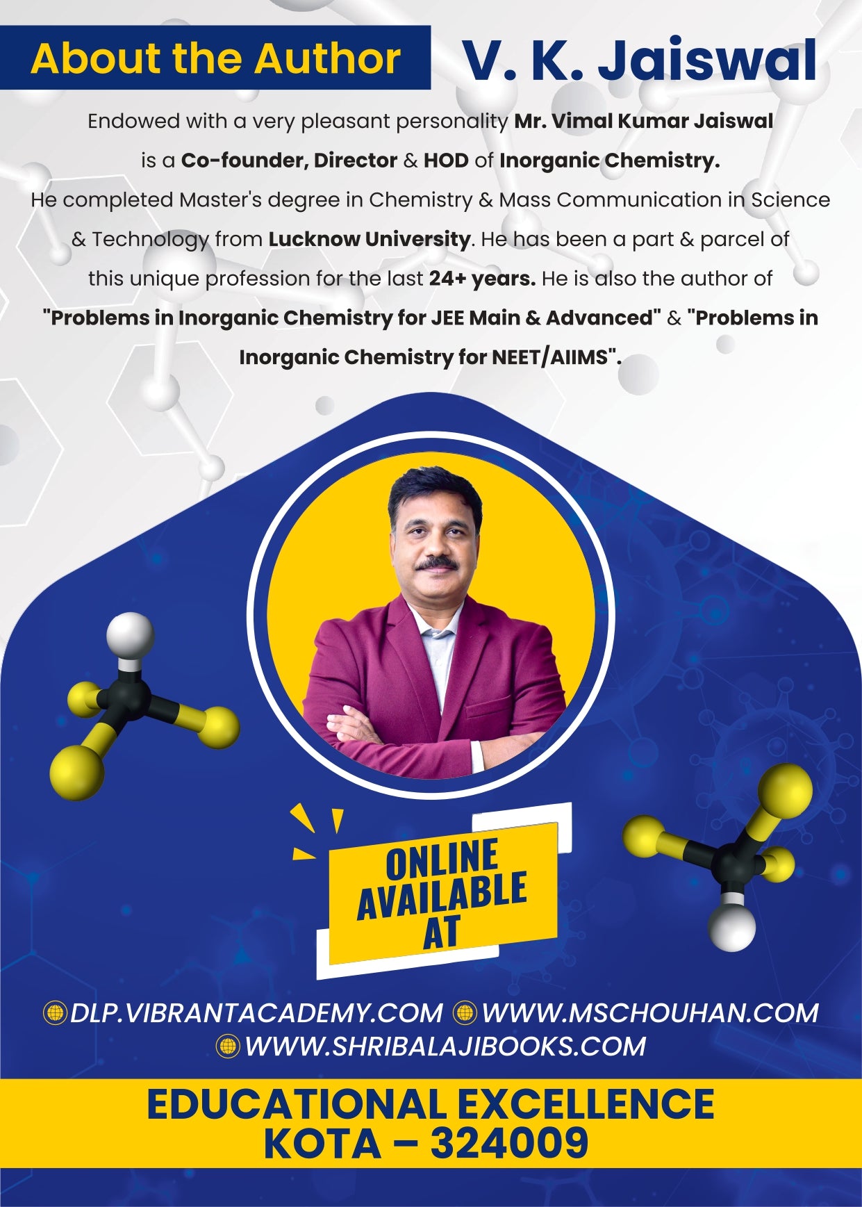 Inorganic Chemistry Handwritten Notes by VKJ Sir – Volume I & II