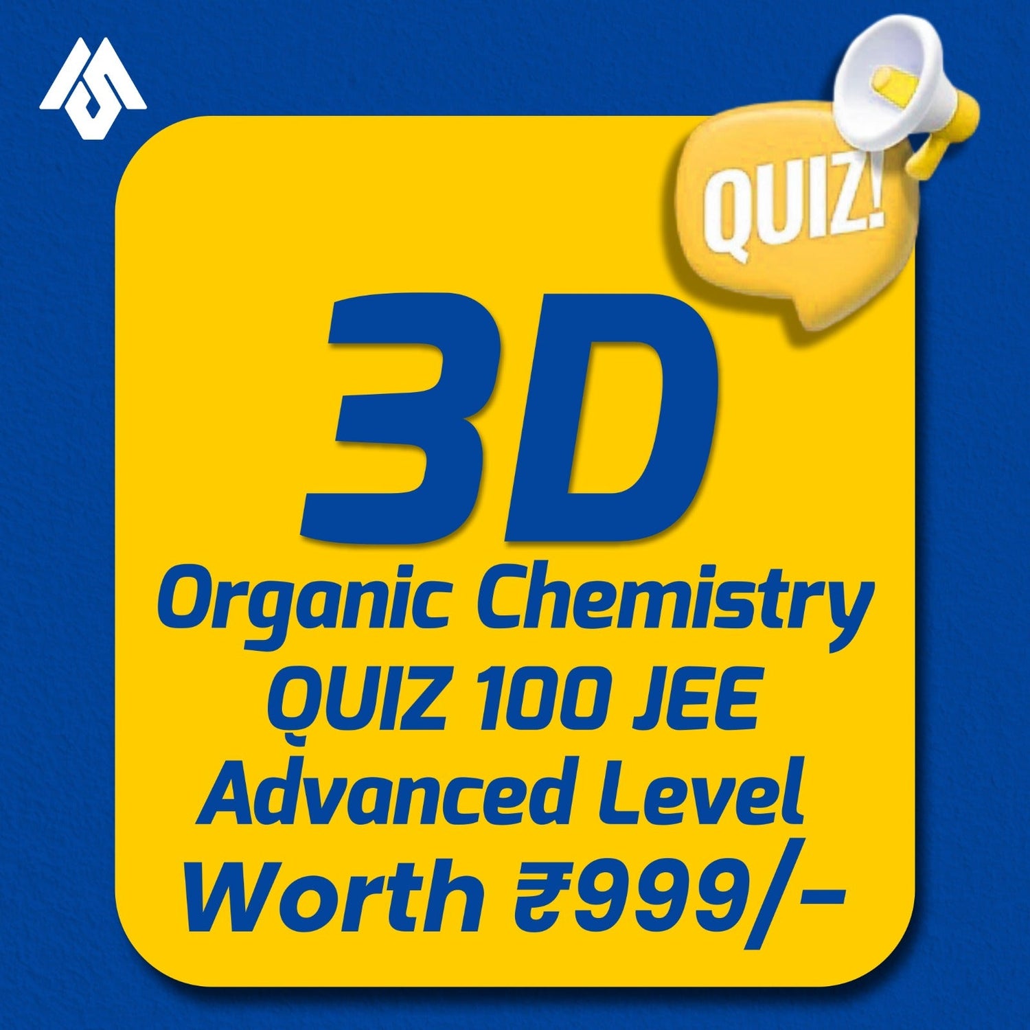 Advanced 3D Quizzes (Organic Chemistry)