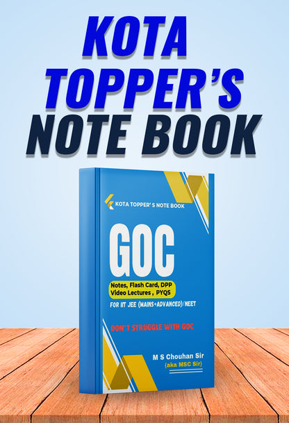 GOC: Kota Topper's Notebook by M S Chouhan