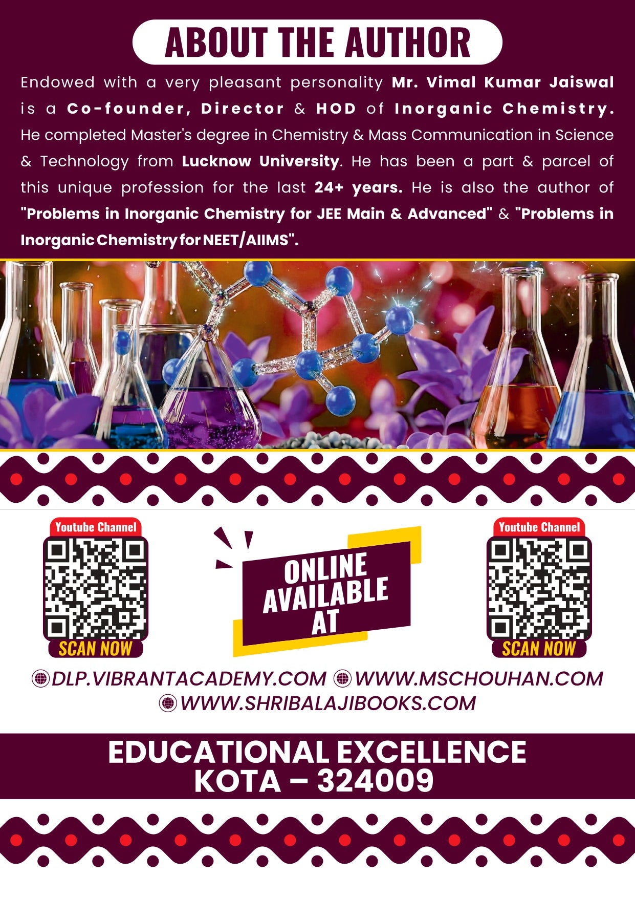 Inorganic Chemistry Handwritten Notes by VKJ Sir – Volume I & II