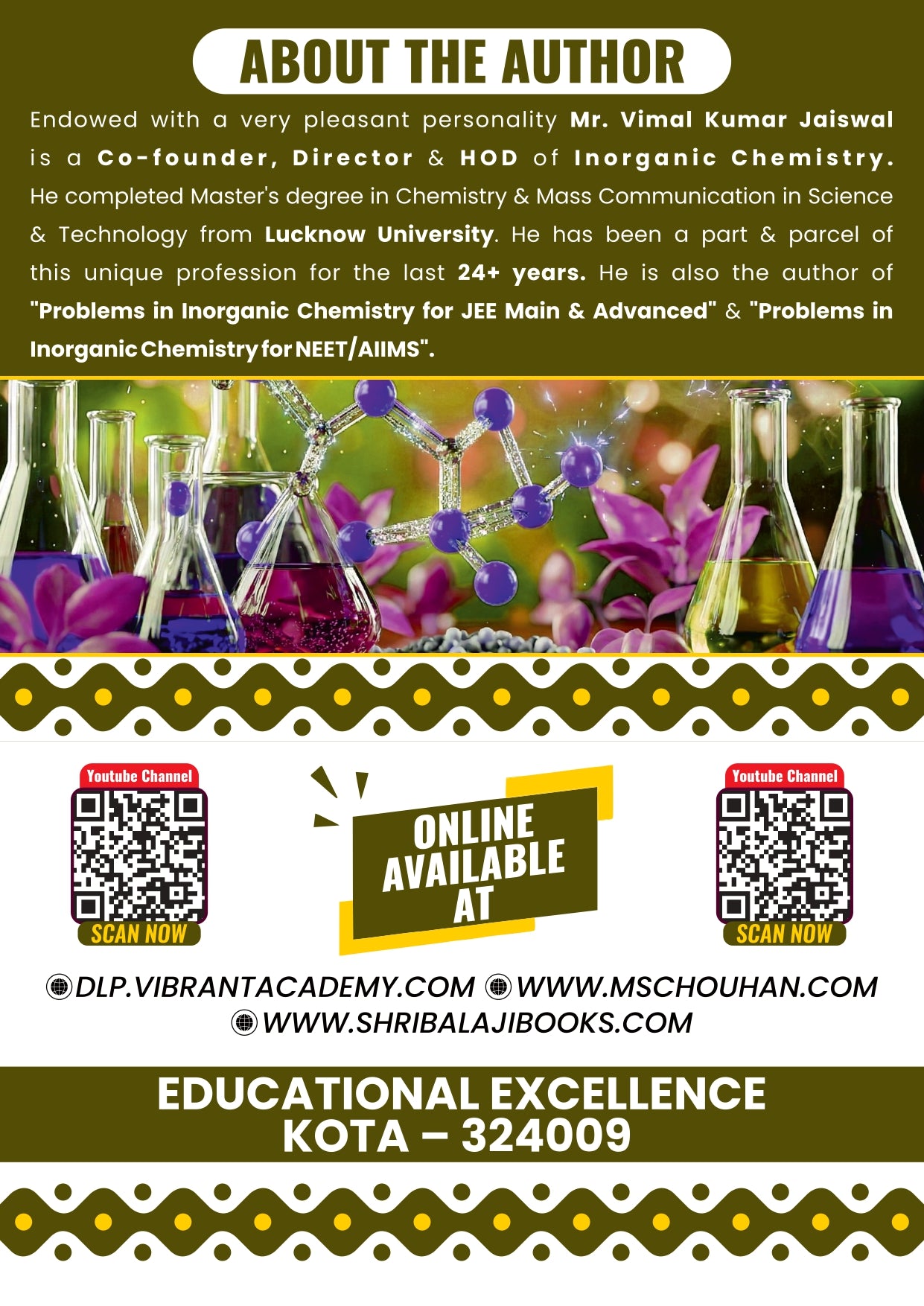 Inorganic Chemistry Handwritten Notes by VKJ Sir – Volume I & II