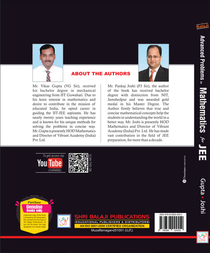 Advanced Problems in Mathematics for JEE - 11th Edition With PYQ (PDF Only) Worth 300/-
