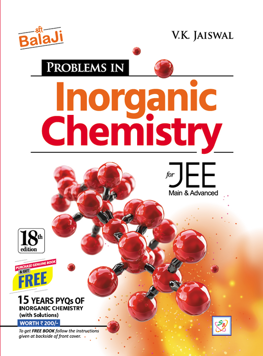 Problems in Inorganic Chemistry for JEE - 18th Edition with Solution Worth 200/- (PDF Only)
