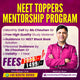 NEET Toppers Mentorship Program
