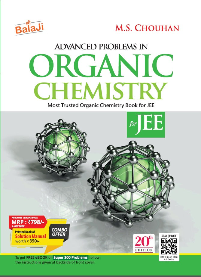 Advanced Problems in Organic Chemistry for JEE - 20th Edition 2026