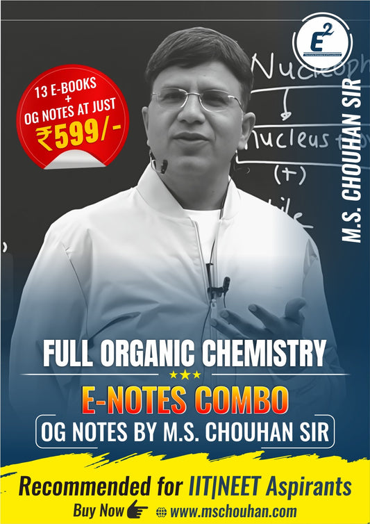*Full Organic Chemistry OG HandWritten E-Notes + FREE 13-Kota Toppers OC E-Note Book(PDF only)