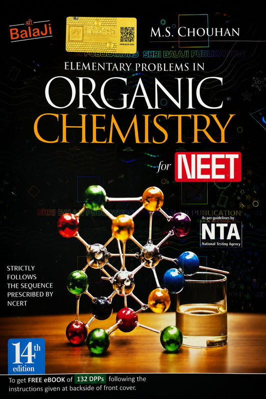 Elementary Problems in Organic Chemistry for NEET – by M.S. Chouhan (14th Edition, Hard Copy)