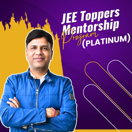 1-JEE Toppers Mentorship Program (Platinum) – For JEE 2026 Aspirants By M.S. Chauhan (Author | Mentor | HOD, Kota)
