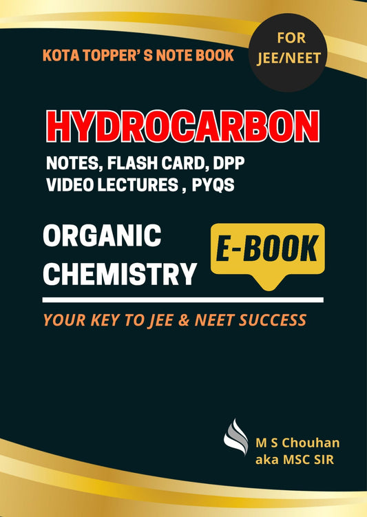 HYDROCARBON E-Note Book : Kota Topper's Notebook by M.S. Chouhan