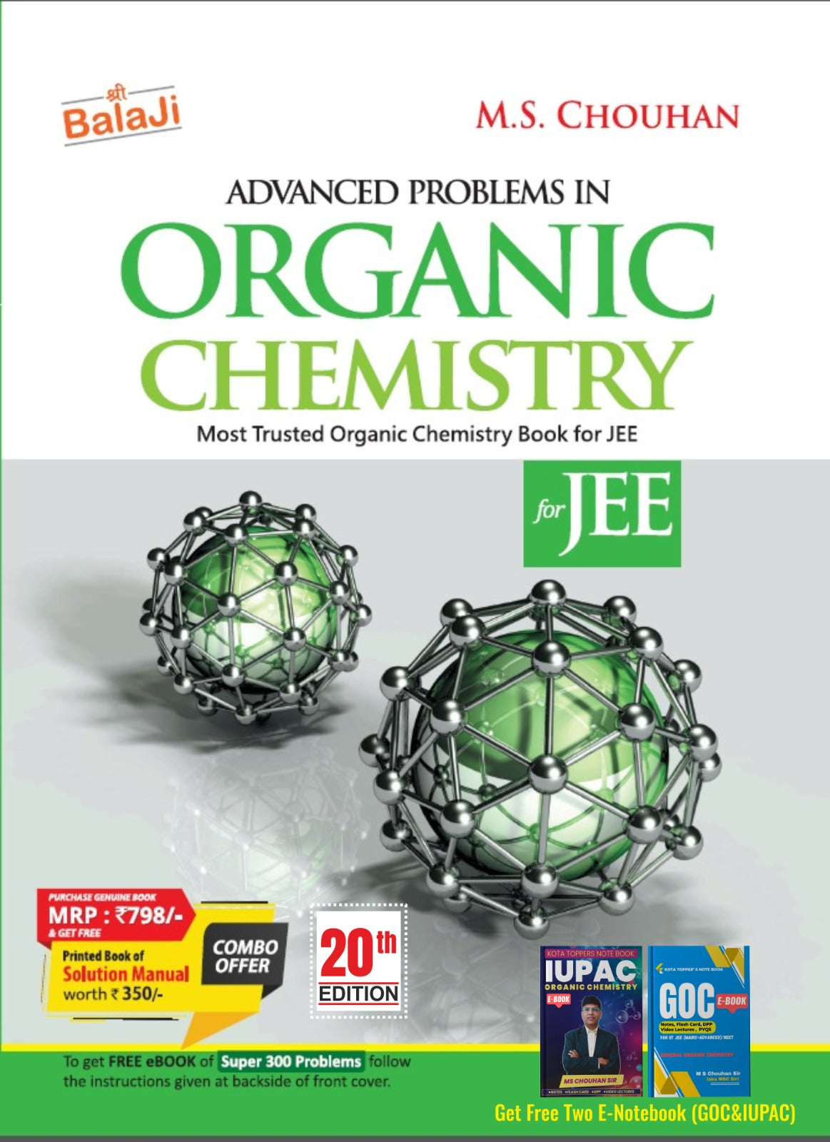 Advanced Problems in Organic Chemistry for JEE - 20th Edition 2026