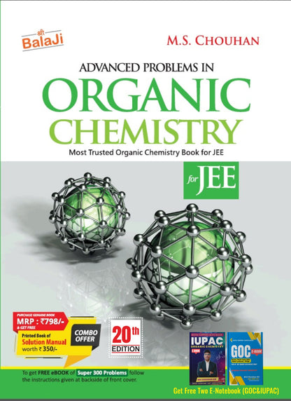 Advanced Problems in Organic Chemistry for JEE - 20th Edition 2026